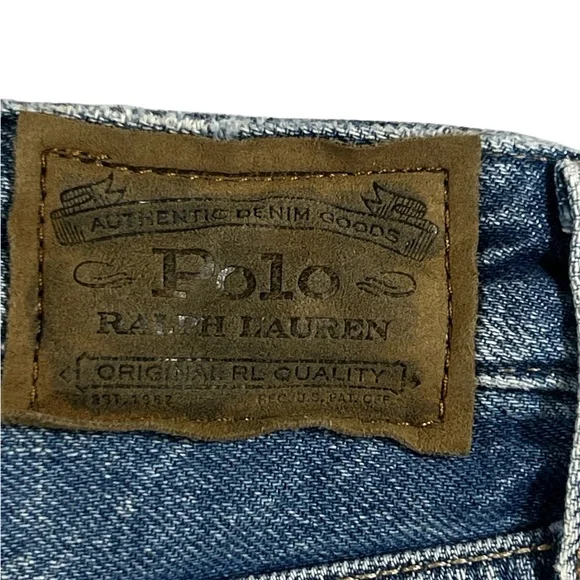 Polo Ralph Lauren Astor Slim Boyfriend Patchwork Distressed Denim Jeans 14 - Picture 15 of 16